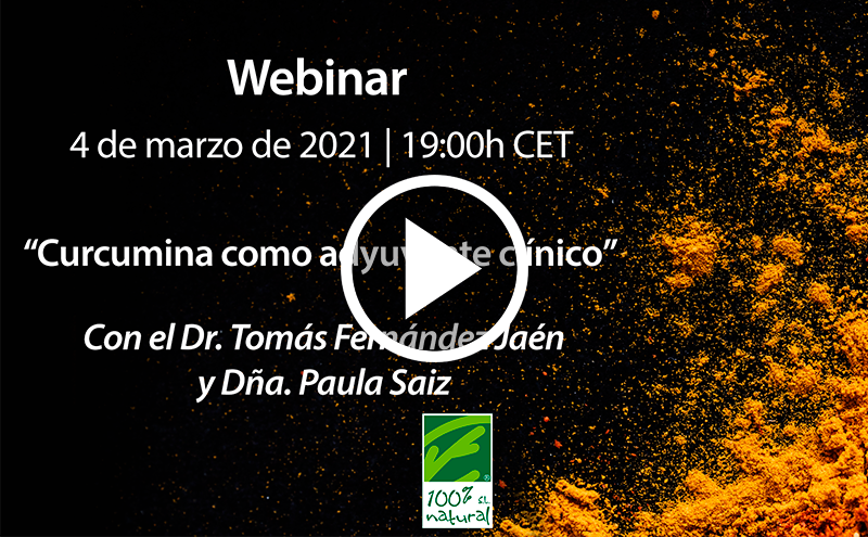 Webinar “Curcumin as a clinical adjuvant” 