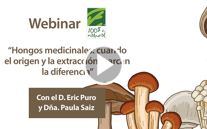 Webinar “Medicinal mushrooms: when origin and extraction make the difference” 